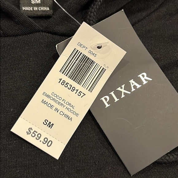 ⭐️ New Disney Pixar Coco Hector & Miguel Hoodie Size Small - Picture 8 of 13